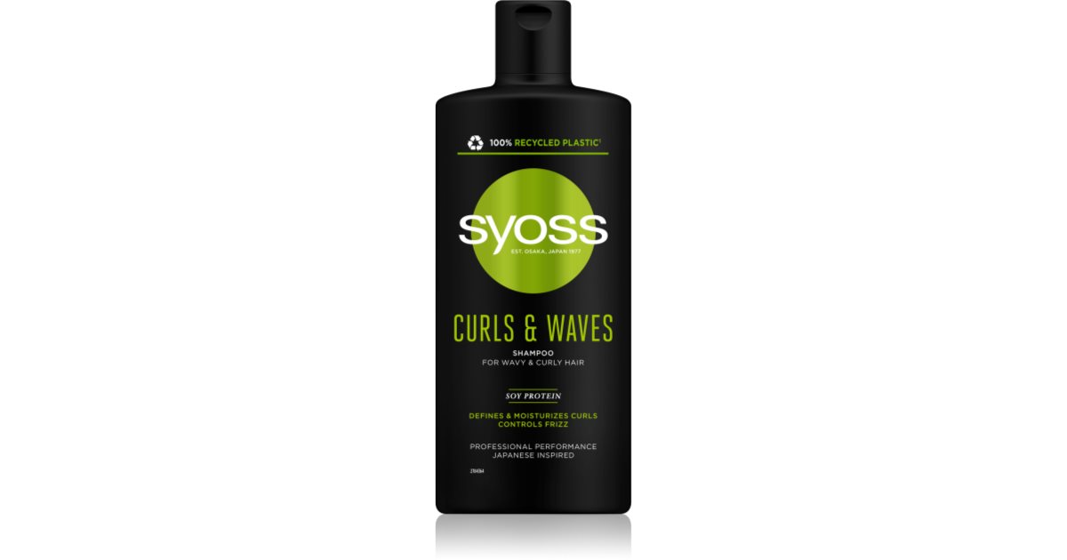 syoss curls & waves opinie szampon