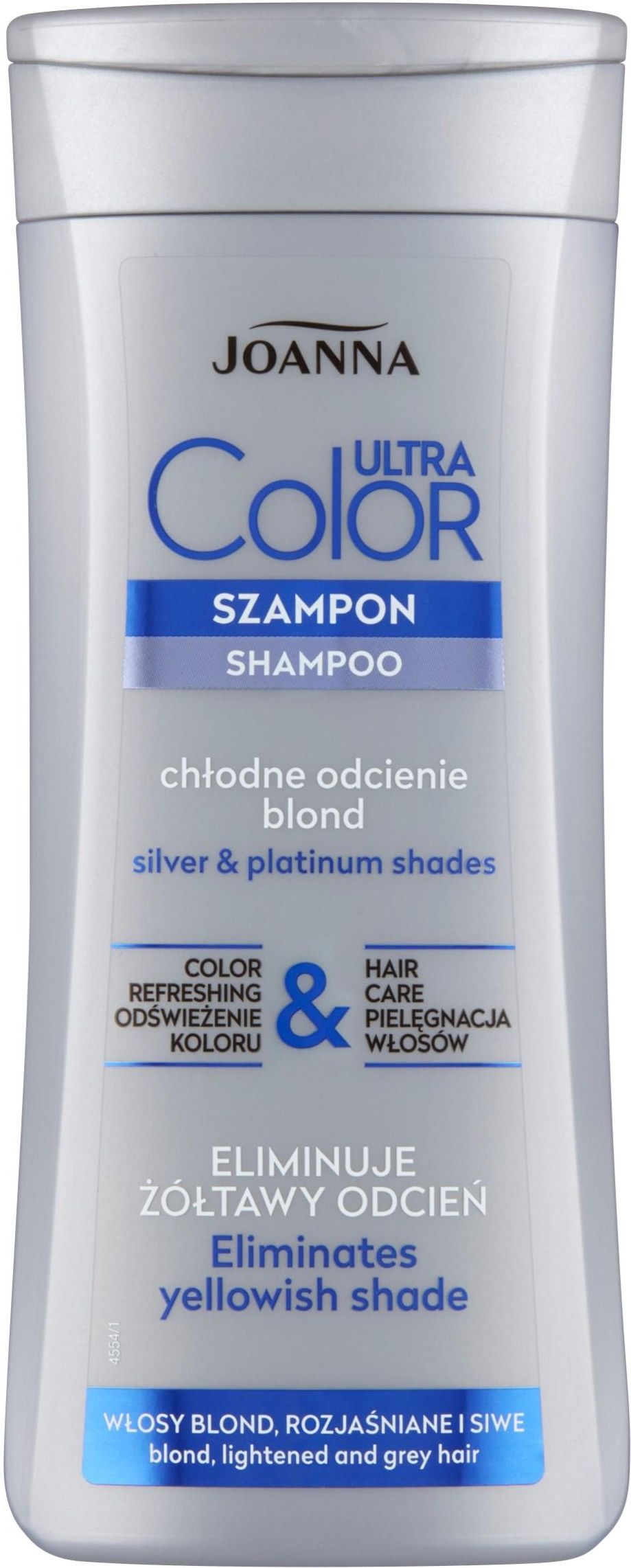 joanna ultra color szampon chłodne odcienie blond