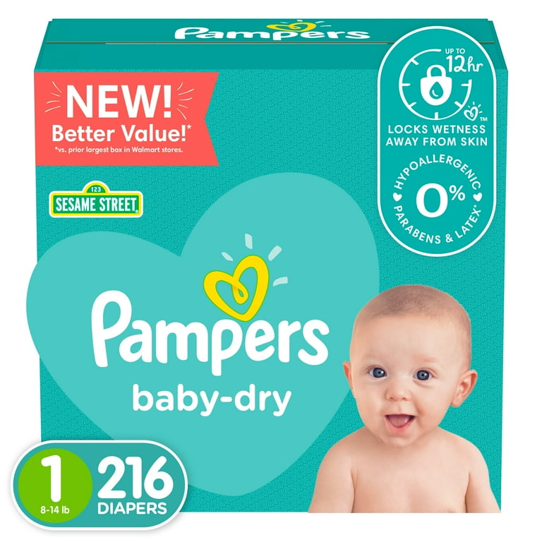 pampers economy pack size 1