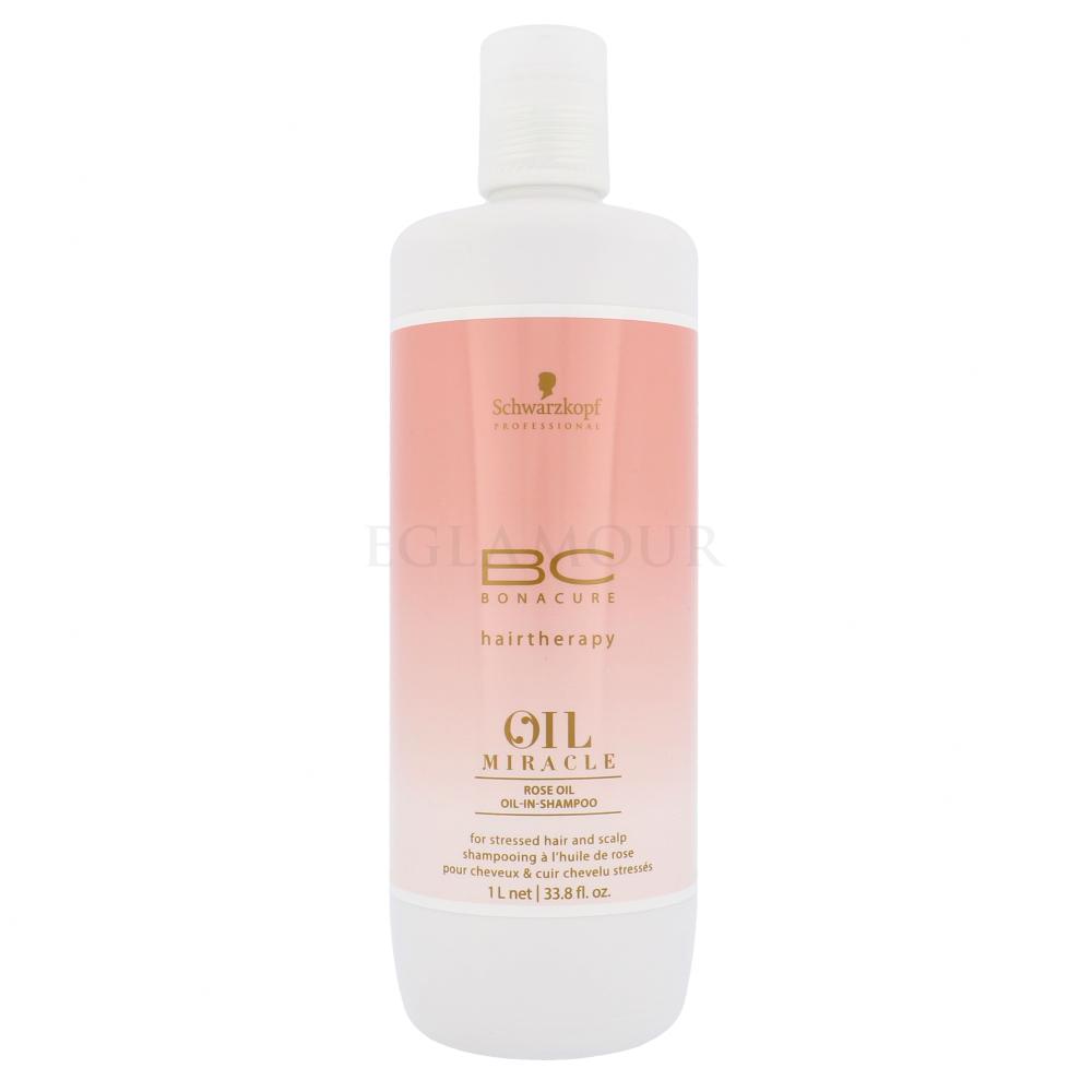 schwarzkopf bc oil miracle rose shampoo szampon do włosów wizaz