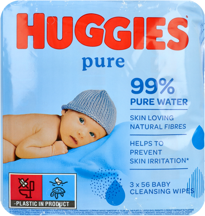 huggies chusteczki pure 56