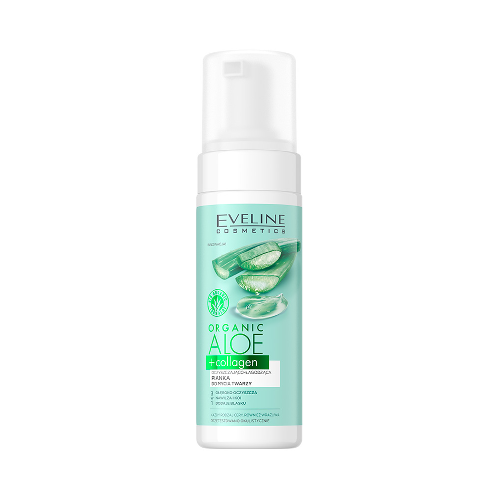 aloe calming foaming wash pianka do mycia twarzy