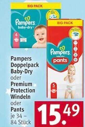 rossmann pampers pants 5 doppelpack