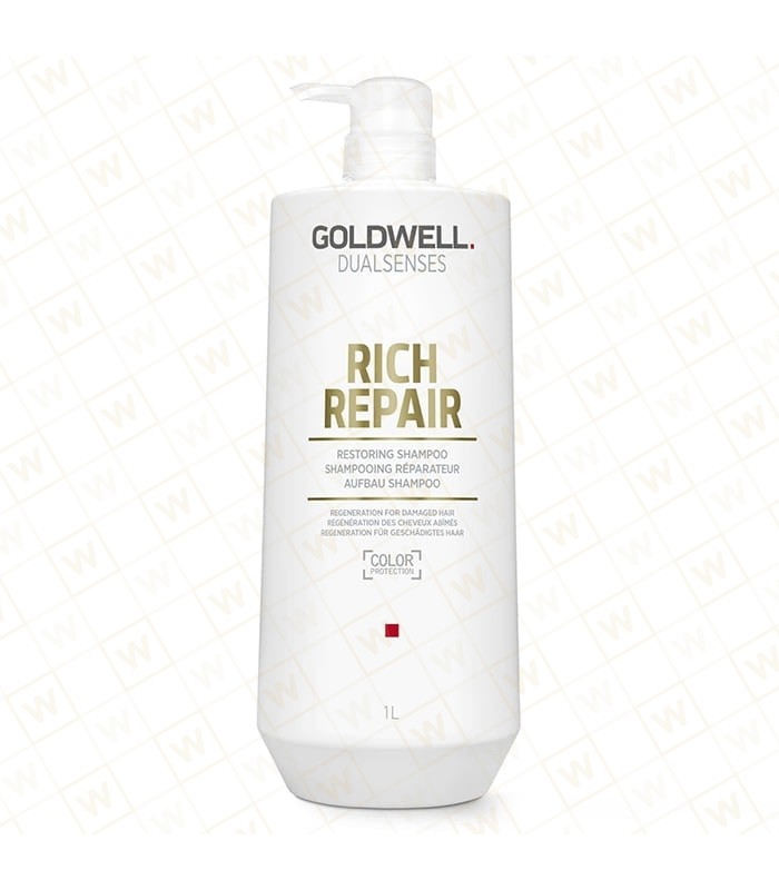 goldwell dualsenses rich repair szampon 1000 ml kuracja 500 ml