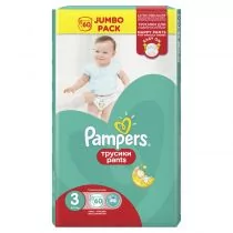 pieluchomajtki pampers 3 60 szt