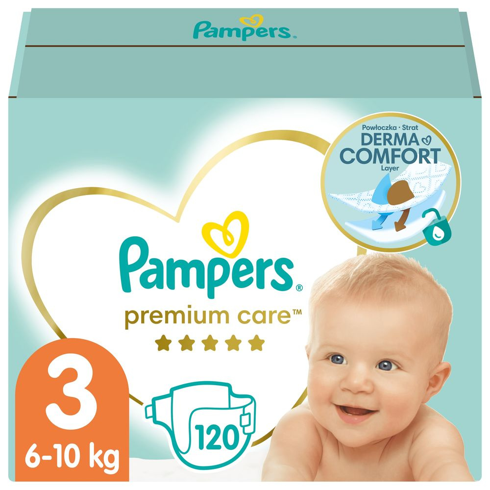 pampers premium care pieluchy jednorazowe rozmiar 3