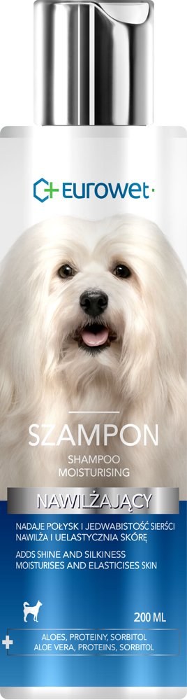 dnawilżający szampon dla psów