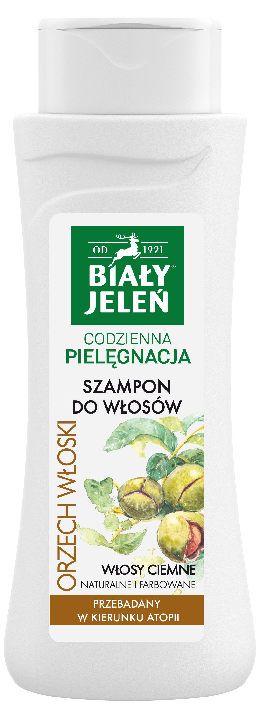 pollena ostrzeszów biały jeleń szampon do włosów ciemnych farbowanych 300ml