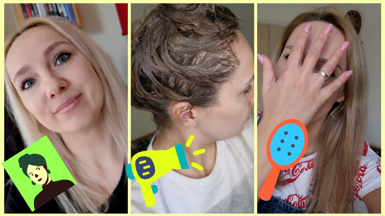 szampon przyciemniajacy blond youtube