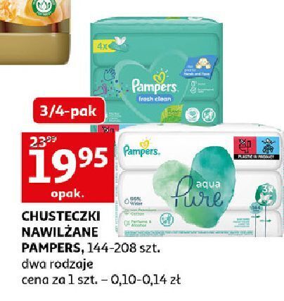 chusteczki pampers auchan