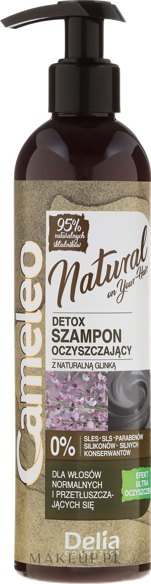 cameleo natural detox oczyszczająca odżywka do włosów