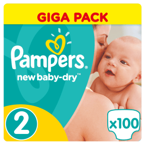 pampers new baby pieluchy jednorazowe rozmiar 2 mini 100 szt