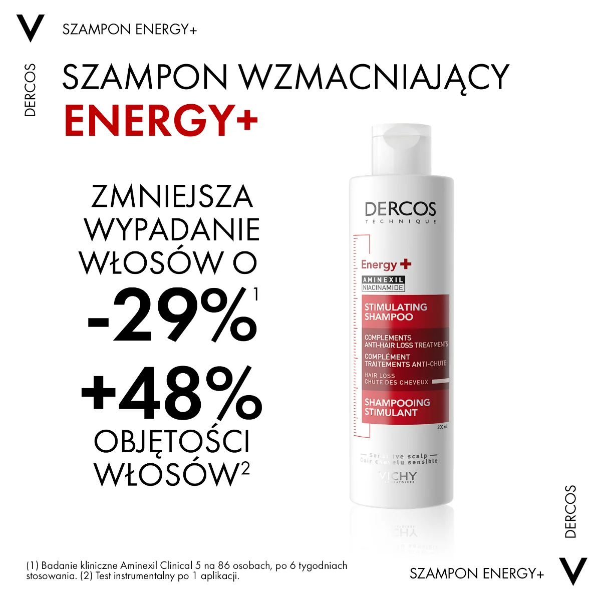 szampon energetyzujący wspierający kurację na wypadanie włosów