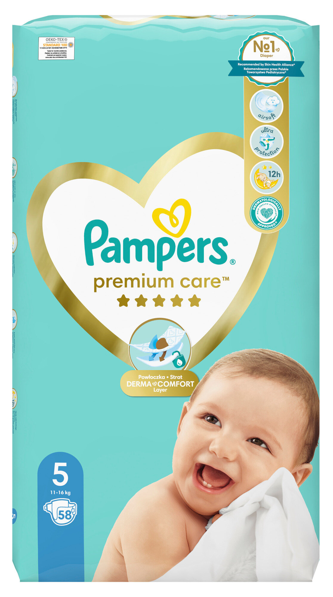 pampers premium care 5 nowe opakowanie