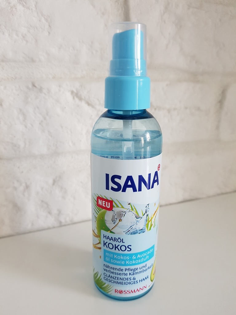 isana olejek do włosów kokosowy 100 ml