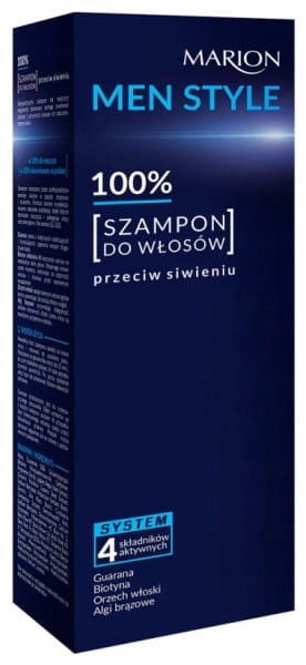 2 marion men style 100 szampon przeciw siwieniu