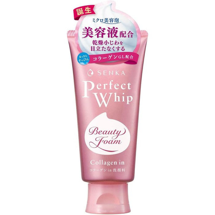 Shiseido Perfect Whip Collagen w płynie do mycia twarzy z kolagenem 120g