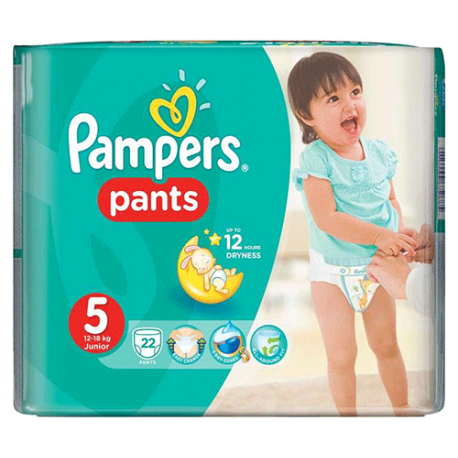 pampers pants 18 kg 10sz