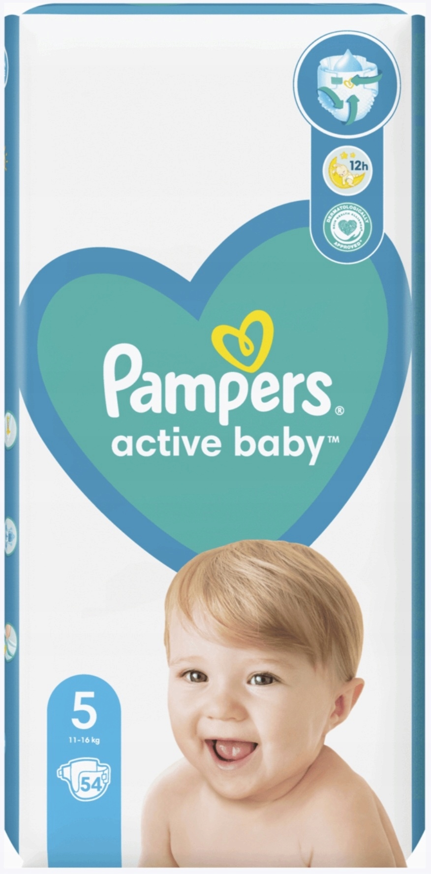 pampers active baby 5 50szt