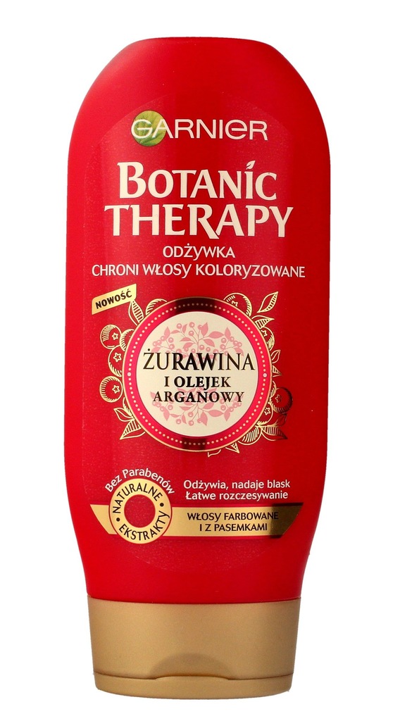 garnier botanic therapy odżywka do włosów żurawina i olejek arganowy