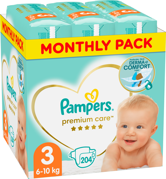 6-10 pampers dla chlopca