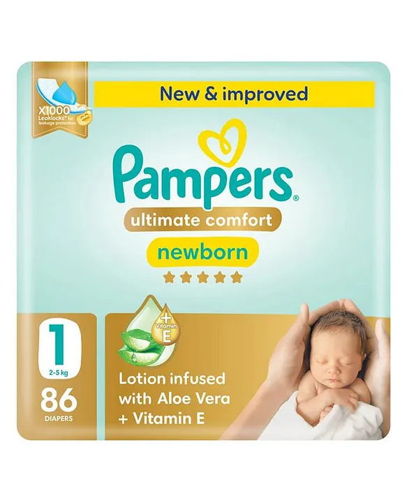 pampers 1 86 szt