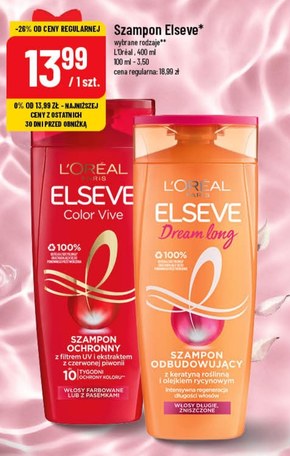 szampon loreal elseve dream long hebe