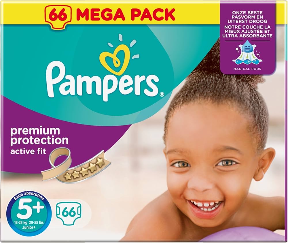 pampers premium protection active fit