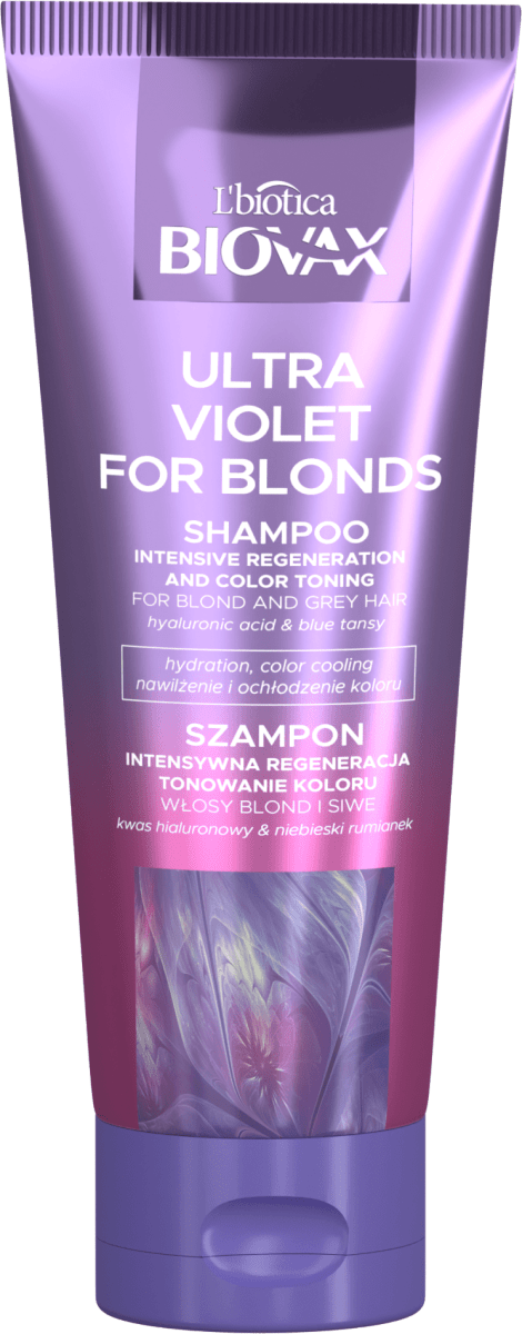 l biotica fioletowy szampon do włosów blond toner