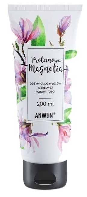 proteinowa magnolia odżywka do włosów o średniej porowatoś