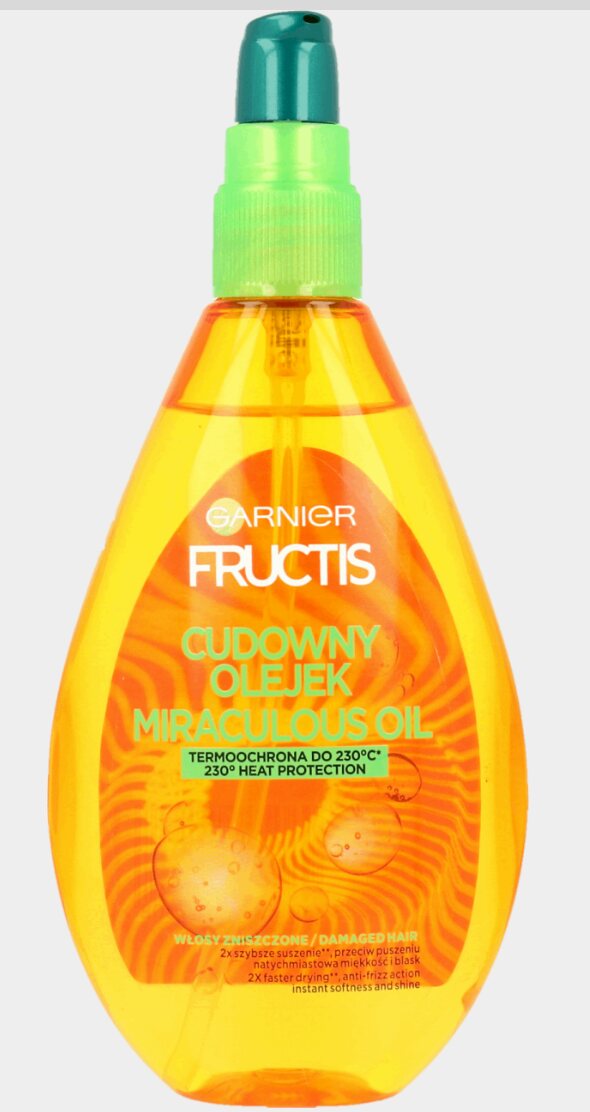 olejek garnier fructis do włosów