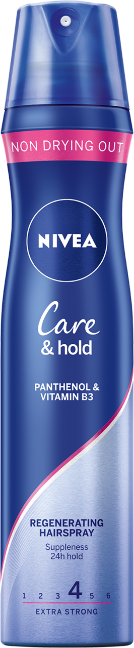 lakier do włosów nivea care and hold