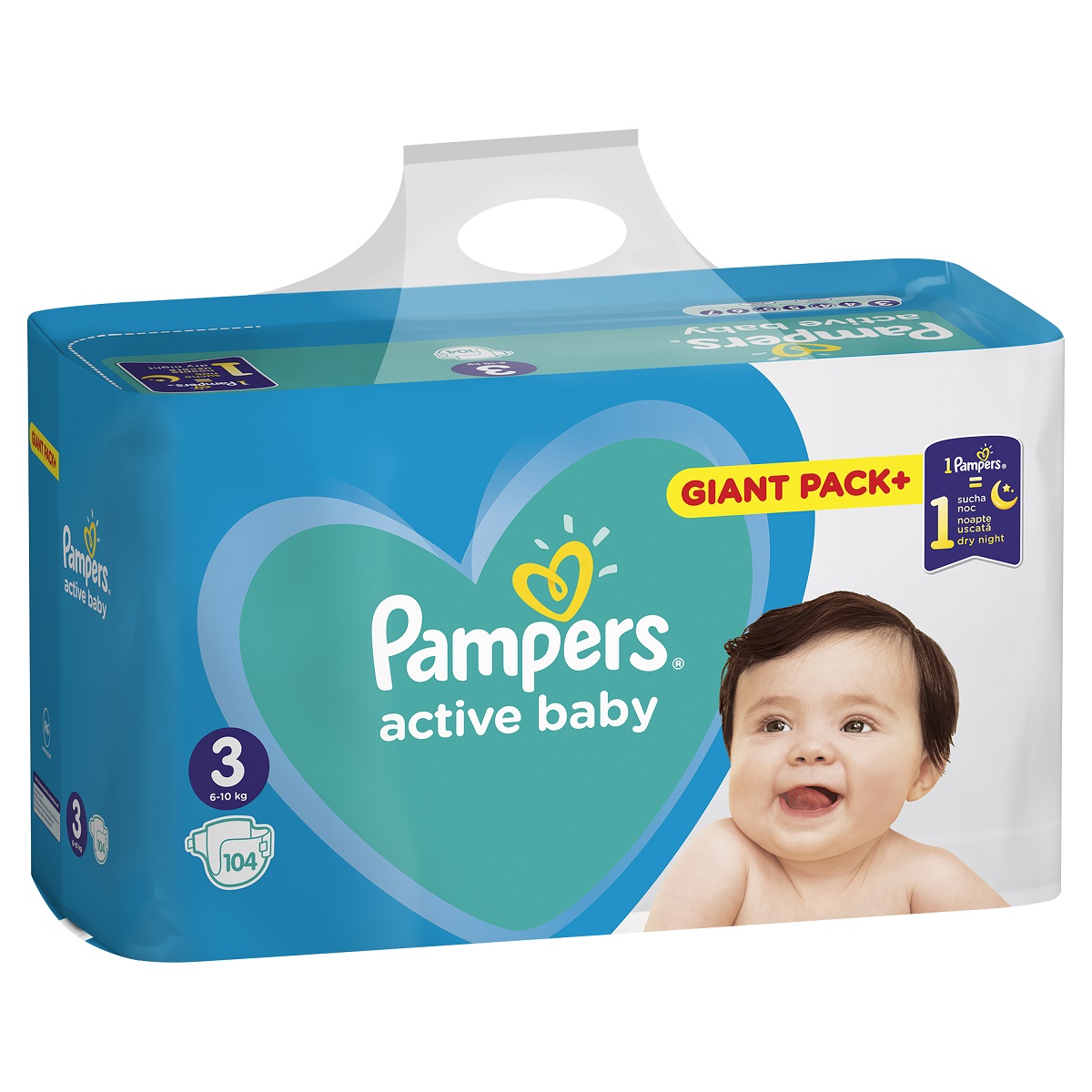 pampers active baby 3 104