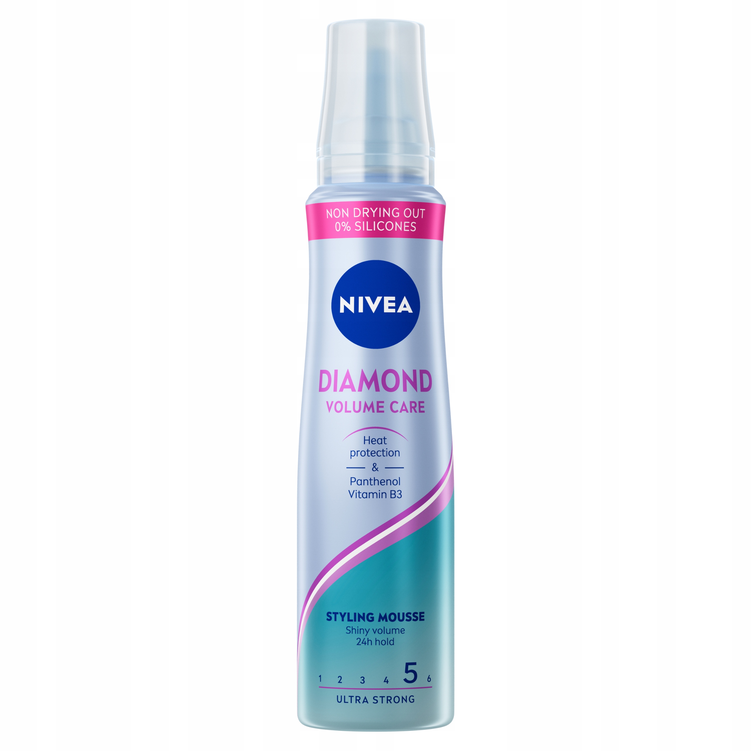 nivea szampon diamond volume care