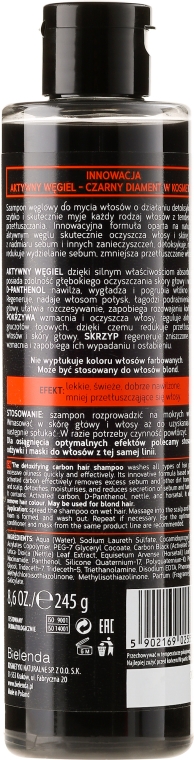 carbo detox szampon węglowy do włosów