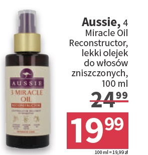 rossmann olejek do włosów aussie