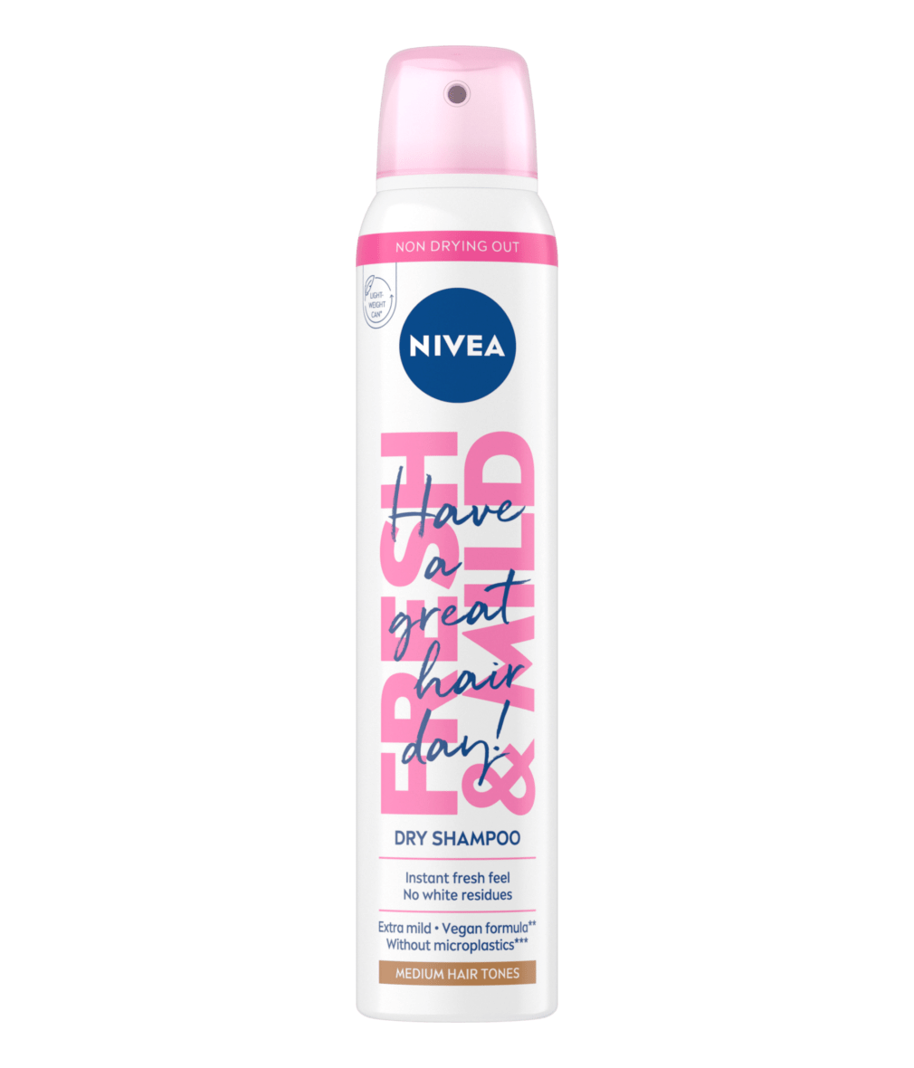 nivea suchy szampon szatynek