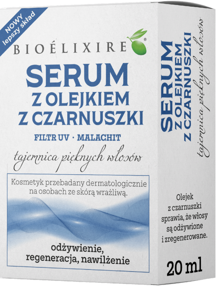 olejek z czarnuszki do włosów bioelixire 5.99