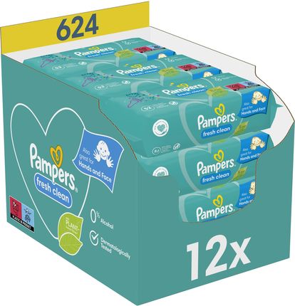 chusteczki pampers freshclean