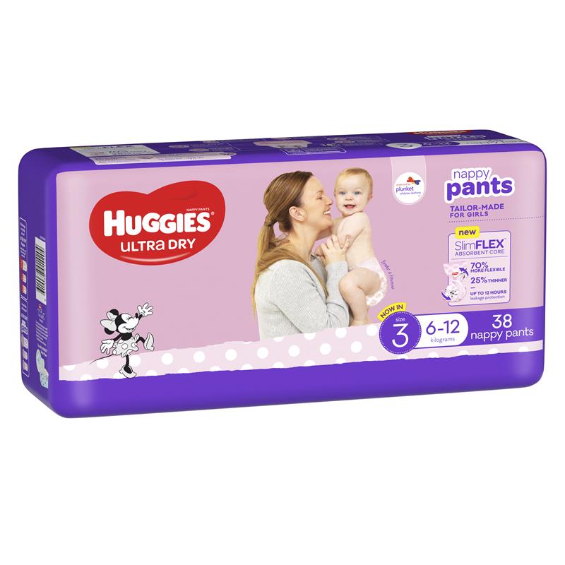 huggies pants 3 girl