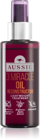 skład olejek do włosów aussie 3 miracle oil