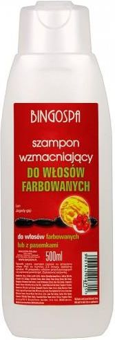 szampon wzmacniający len jagody goji 500 ml bingospa