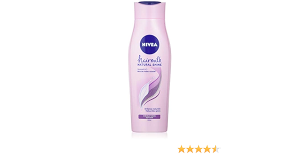 nivea hair milk natural shine szampon