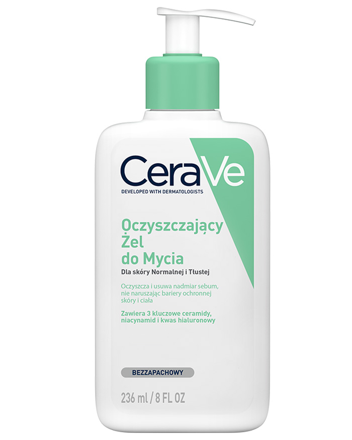 cerave zel do mycia twarzy sklad