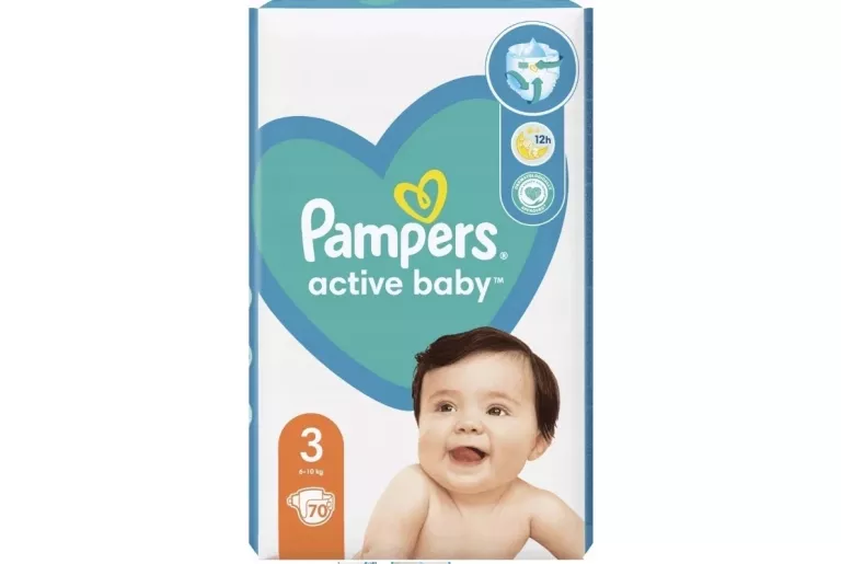 pampers active baby 3 70 szt cena