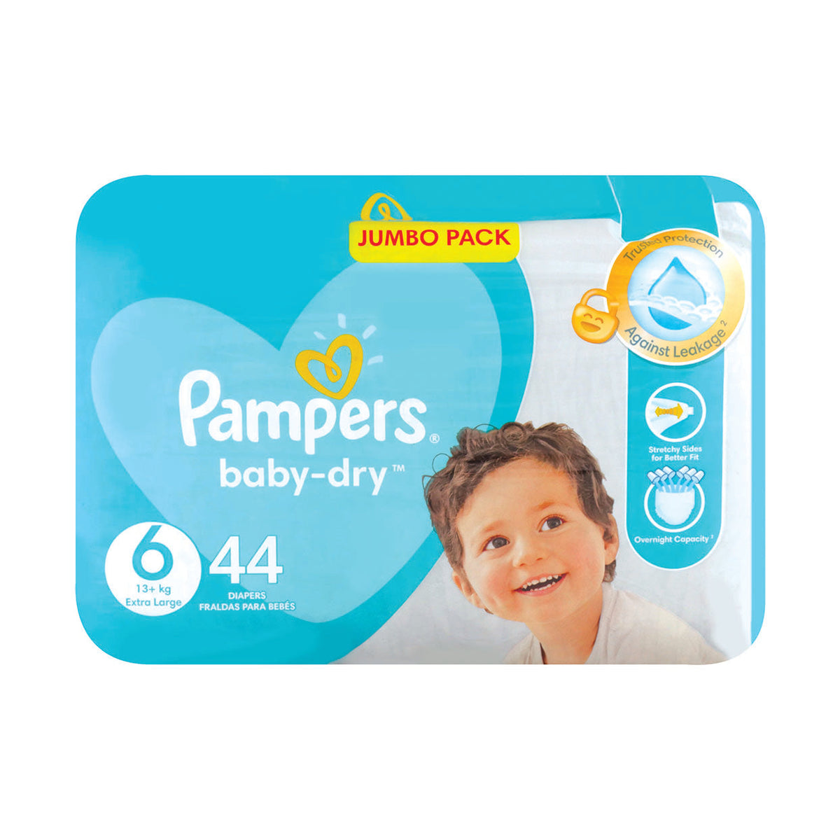 pampers 6 babydry 44 angielskie