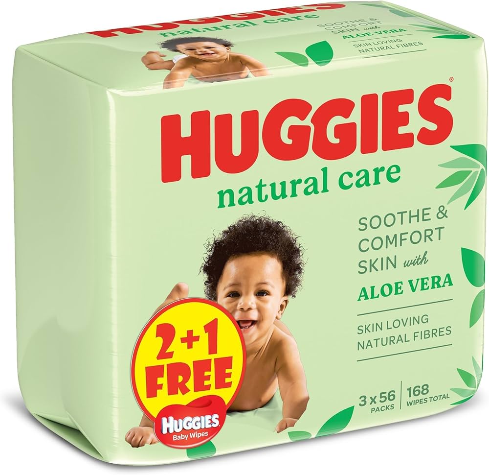 huggies natural care chusteczki sroko