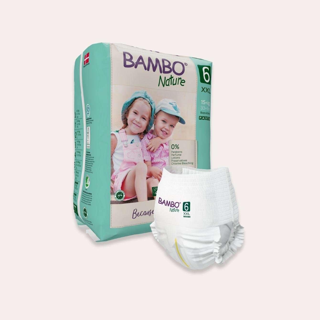 bambo nature 6pants pieluchomajtki