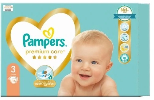 pampers premium care 3 120 sztuk