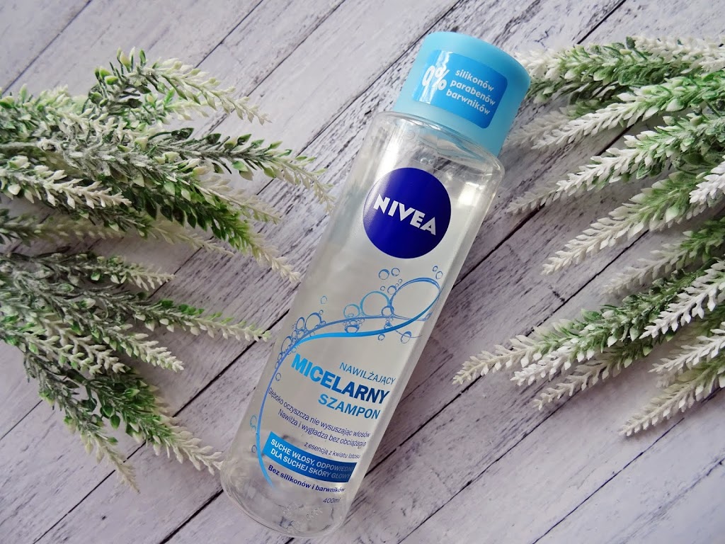 nivea micelarny szampon z kwiatem lotosu